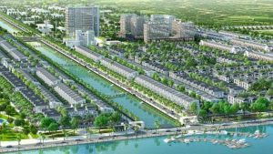 Phoi Canh Du An Green Sailing Town Long An