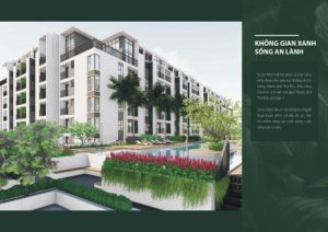 Phối cảnh không gian xanh tại dự án Thủ Thiêm Green House