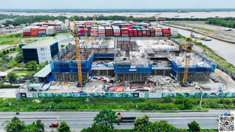 Một góc của dự án căn hộ NOXH Thủ Thiêm Green House