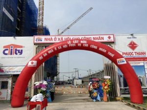 Lễ cất nóc dự án bất động sản "Xanh" Thủ Thiêm Green House sáng 26.04.2023