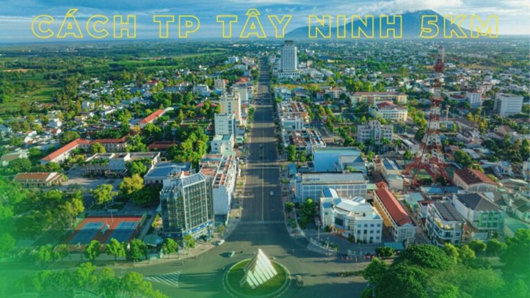 Trung tâm TP Tây Ninh sầm uất