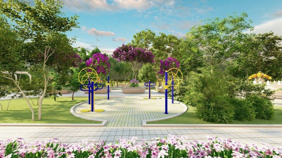 Công viên dự án Bcons Plaza Dĩ An