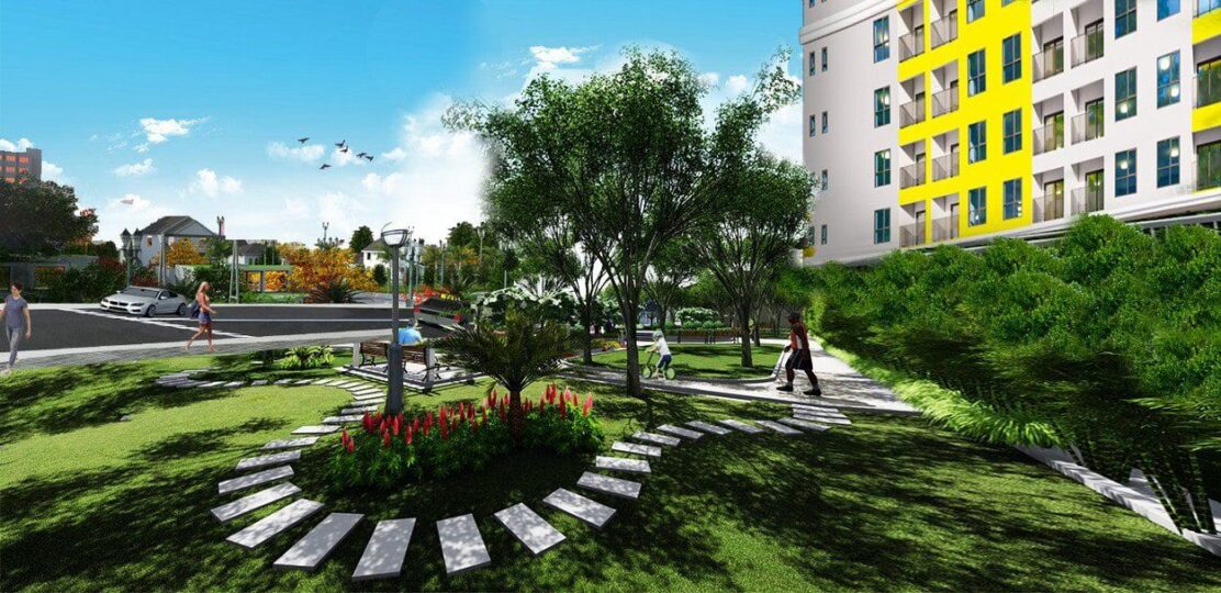 Công viên dự án Bcons Plaza Dĩ An