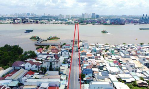 Toàn cảnh khu vực quy hoạch xây cầu Cát Lái 6 làn xe nối TP HCM - Đồng Nai