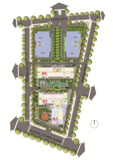 Tổng quan về mặt bằng The Western Capital