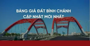 Cập nhật bảng giá mới nhất tại Bình Chánh