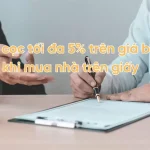 Tiền đặt cọc mua nhà đất tối đa 5% giá bán luật kinh doanh bđs
