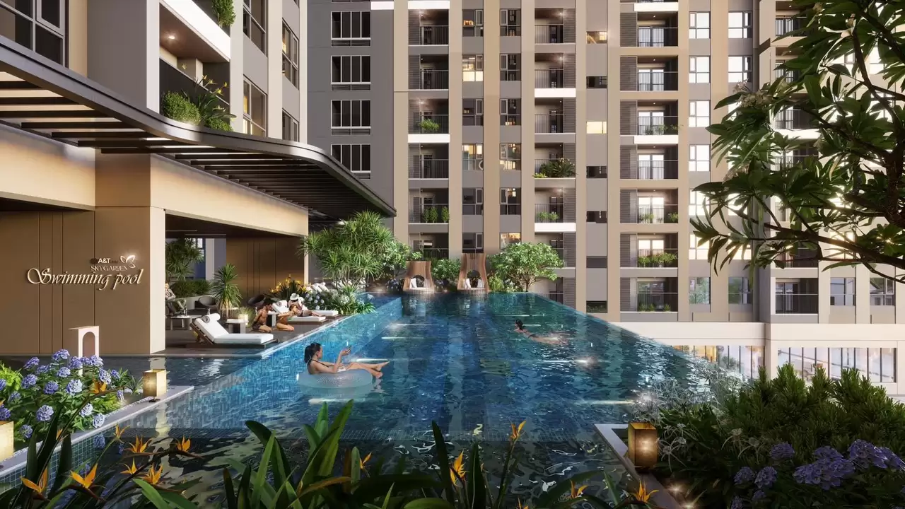 Căn hộ A&T Sky Garden Lái Thiêu Thuận An Bình Dương