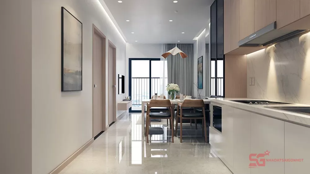 Thiết kế tận dụng diện tích tối đa không gian sống