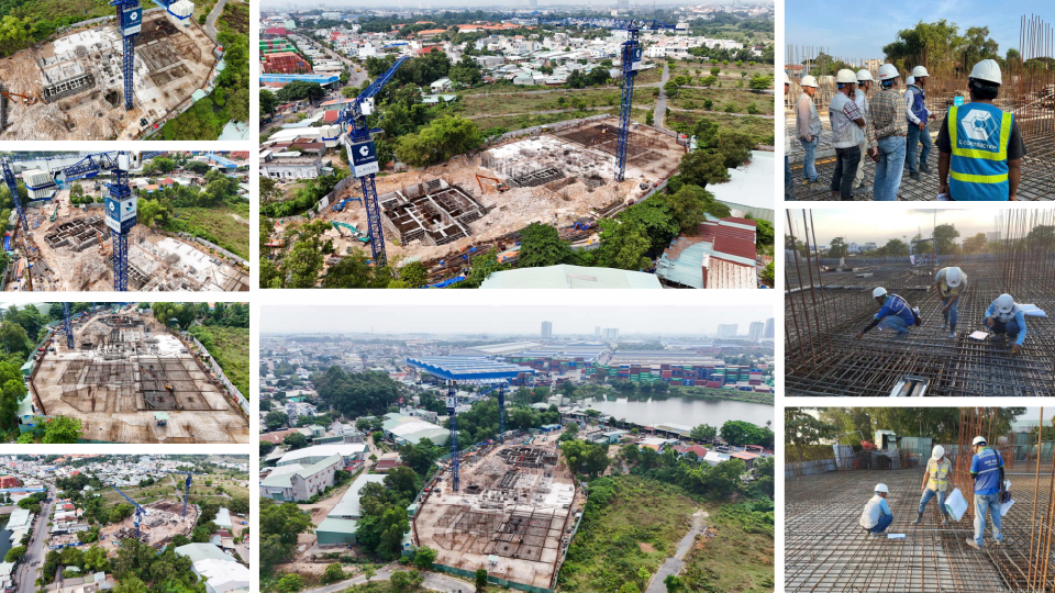 Tiến độ hạ tầng hiện tại