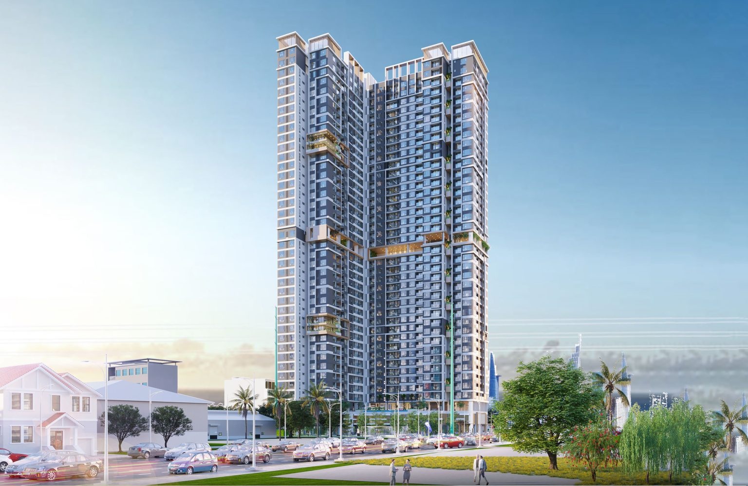 Phối cảnh dự án AVA Center