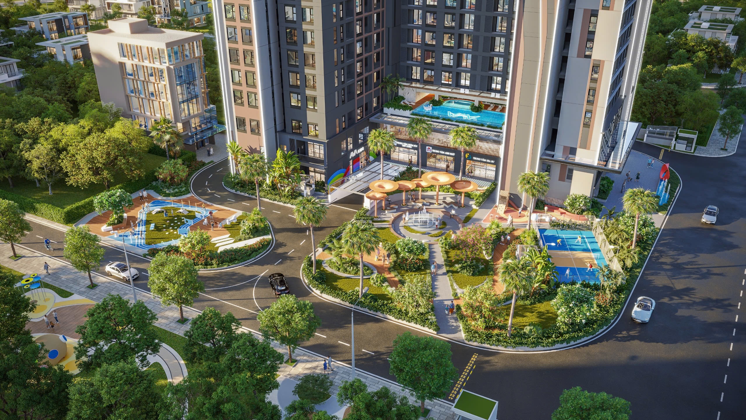 Nội khu AVA Center