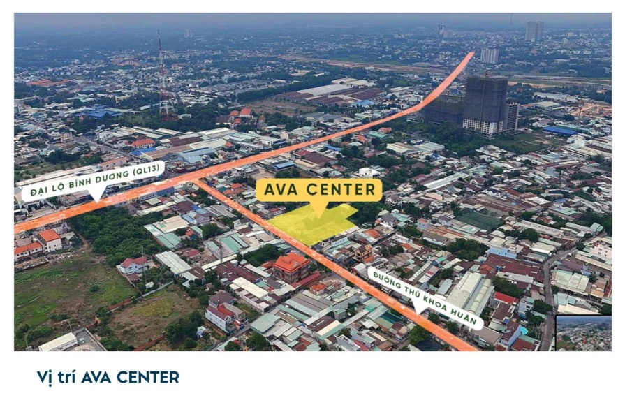 Vị trí dự án AVA Center