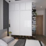 Phòng ngủ nhà mẫu dự án Bcons Plaza Bình Dương