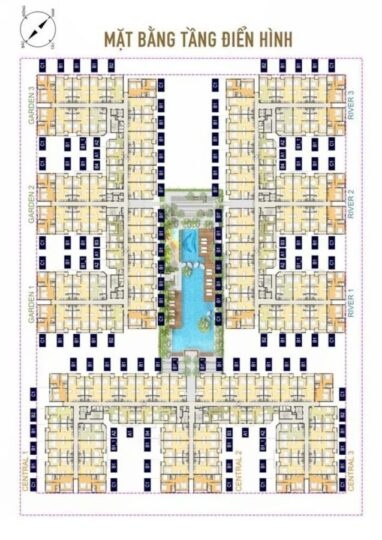 Sơ đồ mặt bằng tổng quan