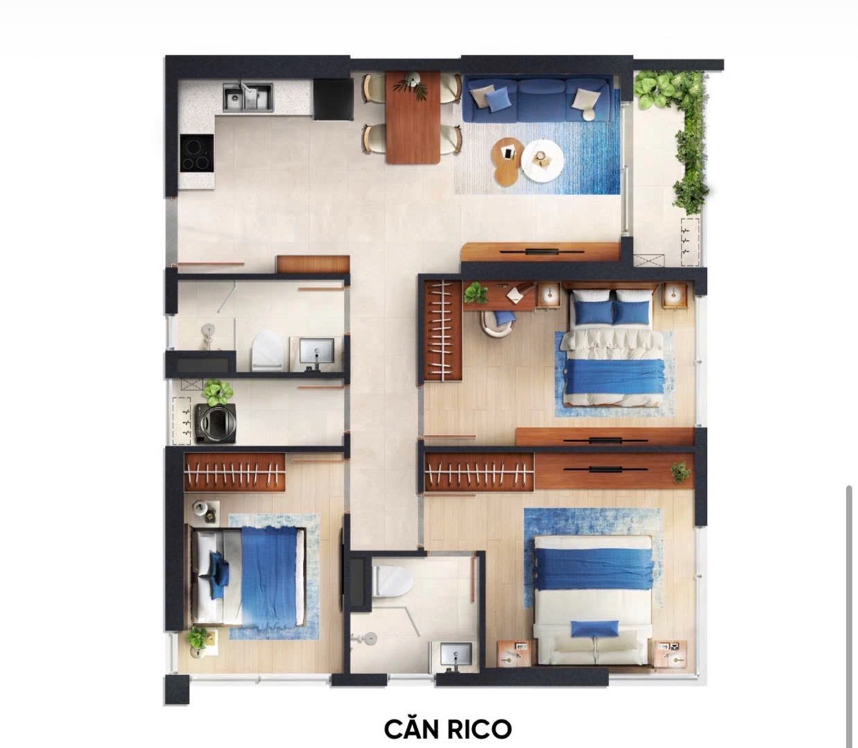 Can Rico 3pn 2wc Monrei Saigon Seo