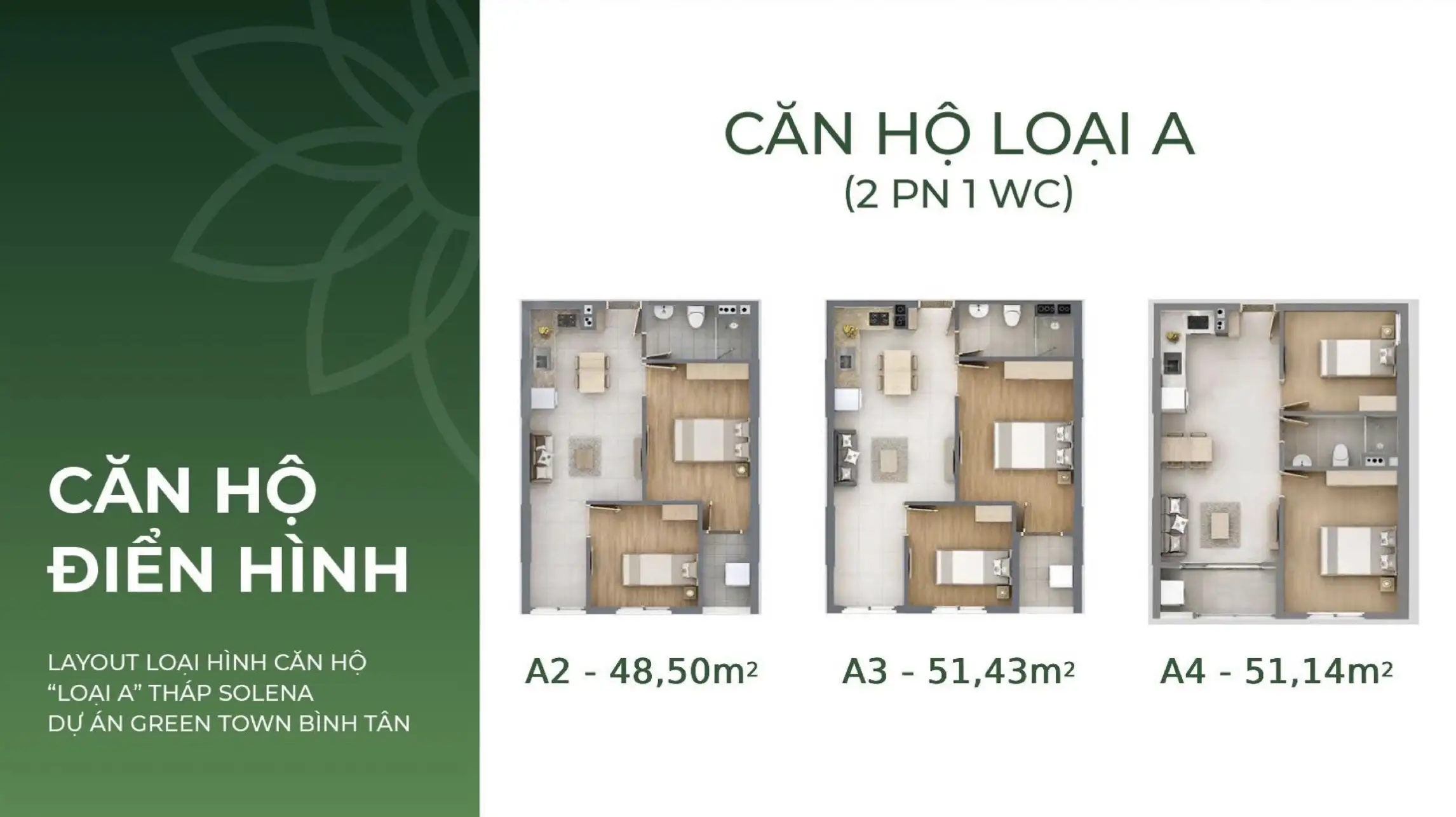 Can Ho Loai A 2pn 1wc Solena